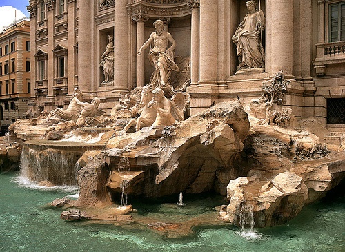 фонтан Треви Италия