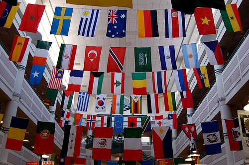 международные флаги