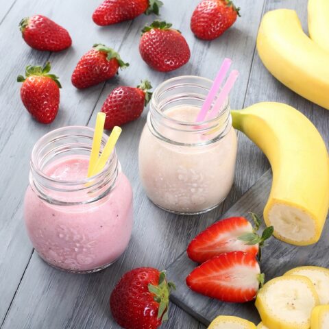 4 Fruit Milkshakes for Dessert