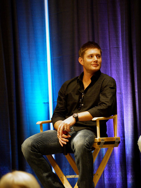 Jensen Ackles during the show