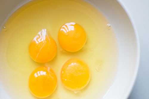 Egg yolks