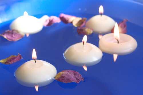 Floating candles