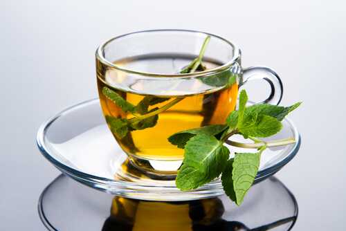 Peppermint tea