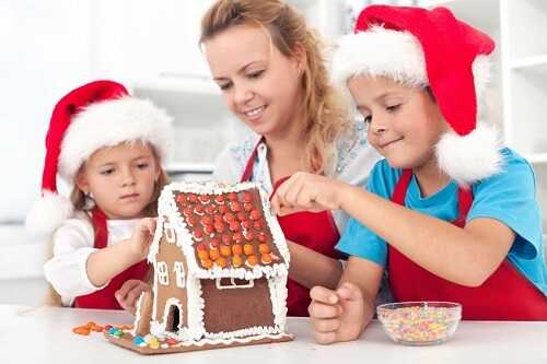 Make gingerbread house