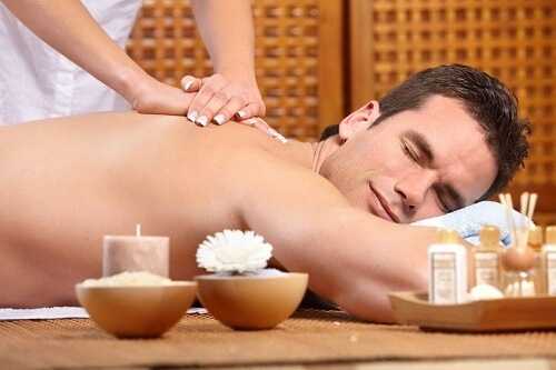 Relaxing massage