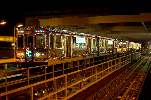 The CTA Holiday Train