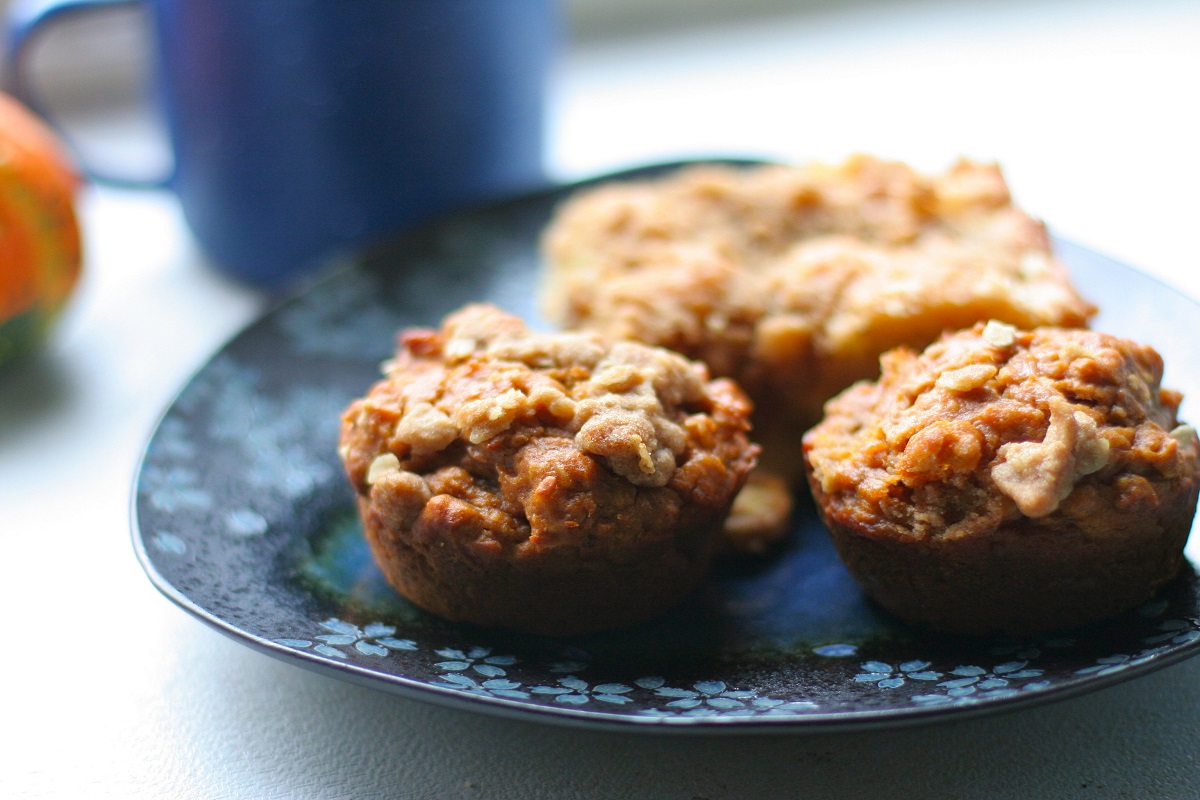 Gluten-Free Apple Oatmeal Muffin