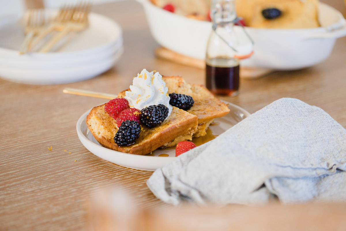 Gluten-Free Vanilla-Flax French Toast