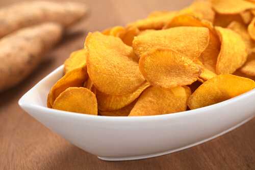 Sweet potato chips