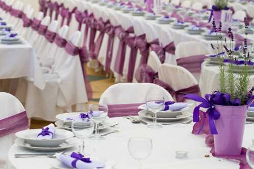 Sage and lavender wedding color combinations