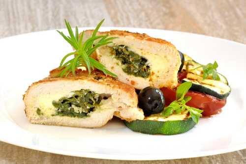 Spinach Stuffed Chicken Breast