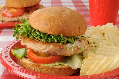 Thyme Turkey Burgers