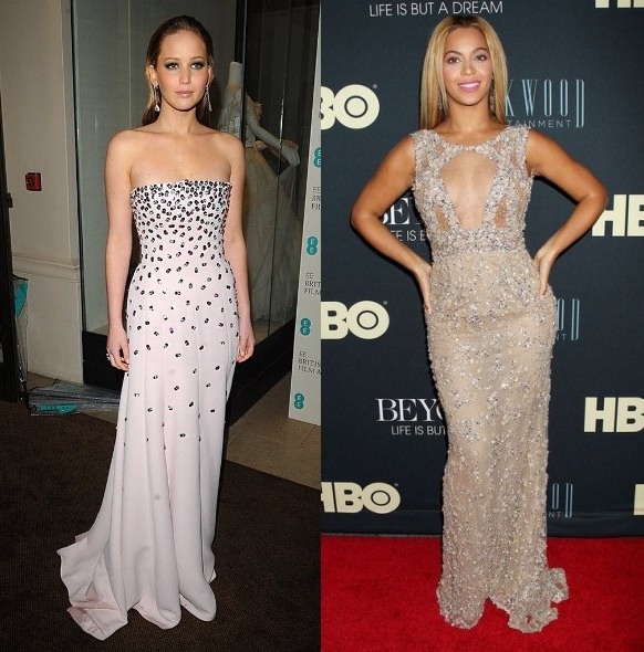 Style Battle: Jennifer Lawrence vs Beyonce 