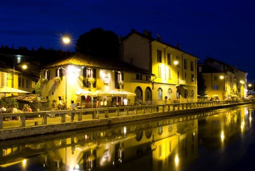 Walk along the canals of Navigli