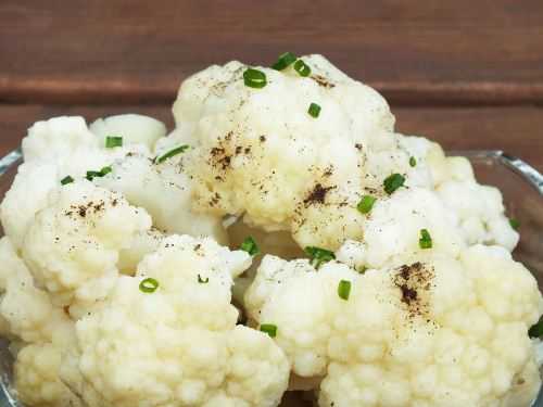 Mashed cauliflower instead of mashed potatoes