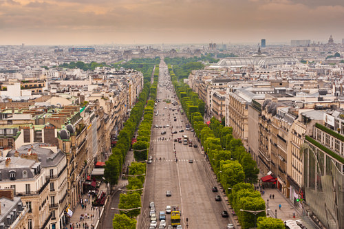 The Champs-Elysées