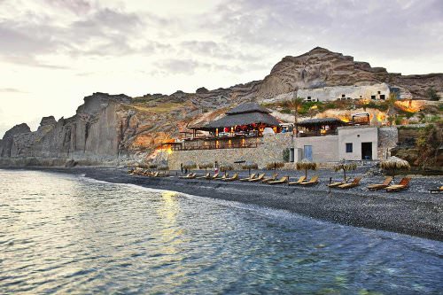 Theros Wave Bar Santorini Greek