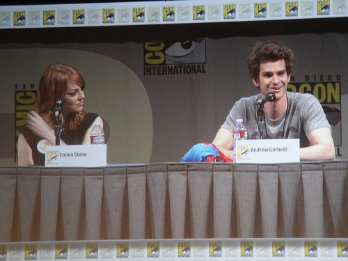 Andrew Garfield and Emma Stone