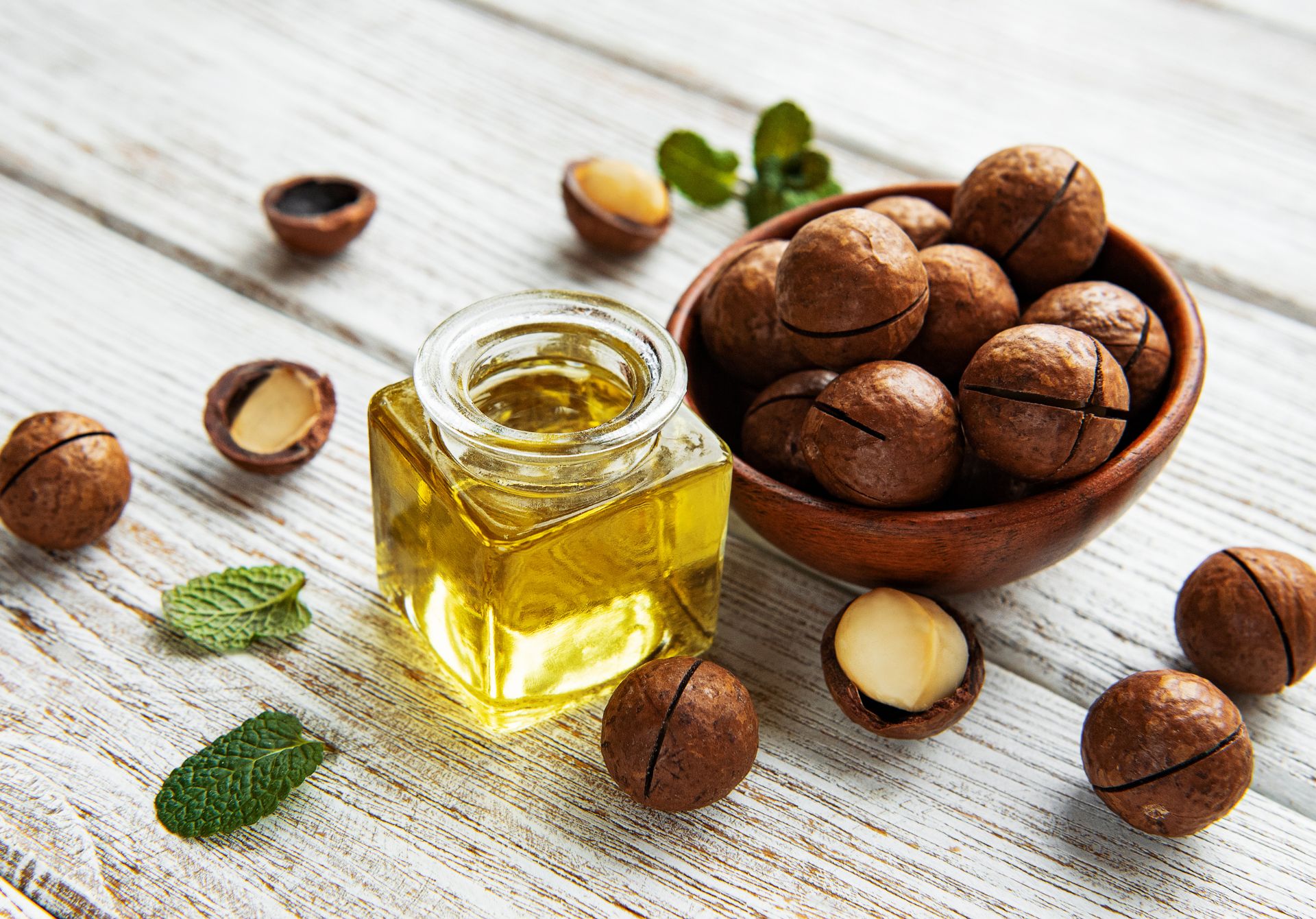 Macadamia oil