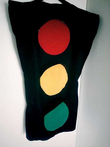 Stoplight Halloween costume