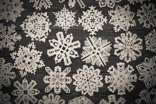 Paper snowflakes