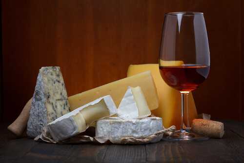 Wine and Cheese