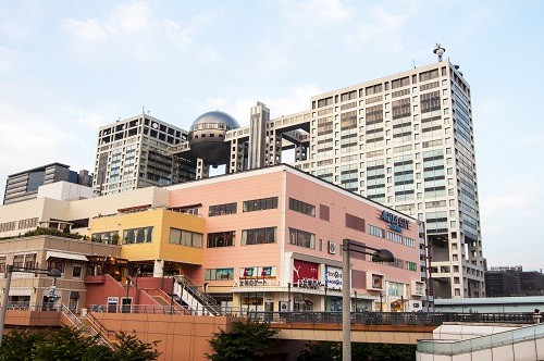 Fuji TV Building in Tokyo