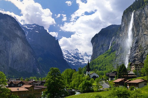 Lauterbrunnen Valley National Park Switzerland