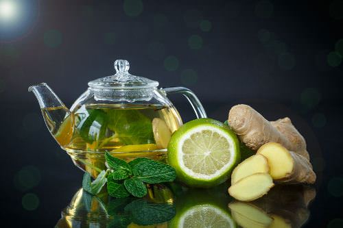 Green Ginger Mint Tea