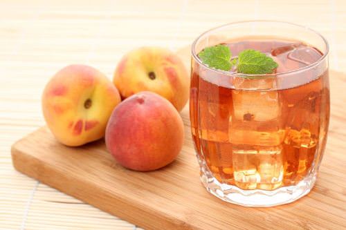 Peach Green Iced Tea