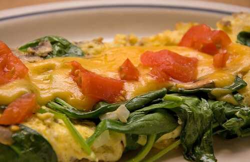 Veggie and Cheese Omelet