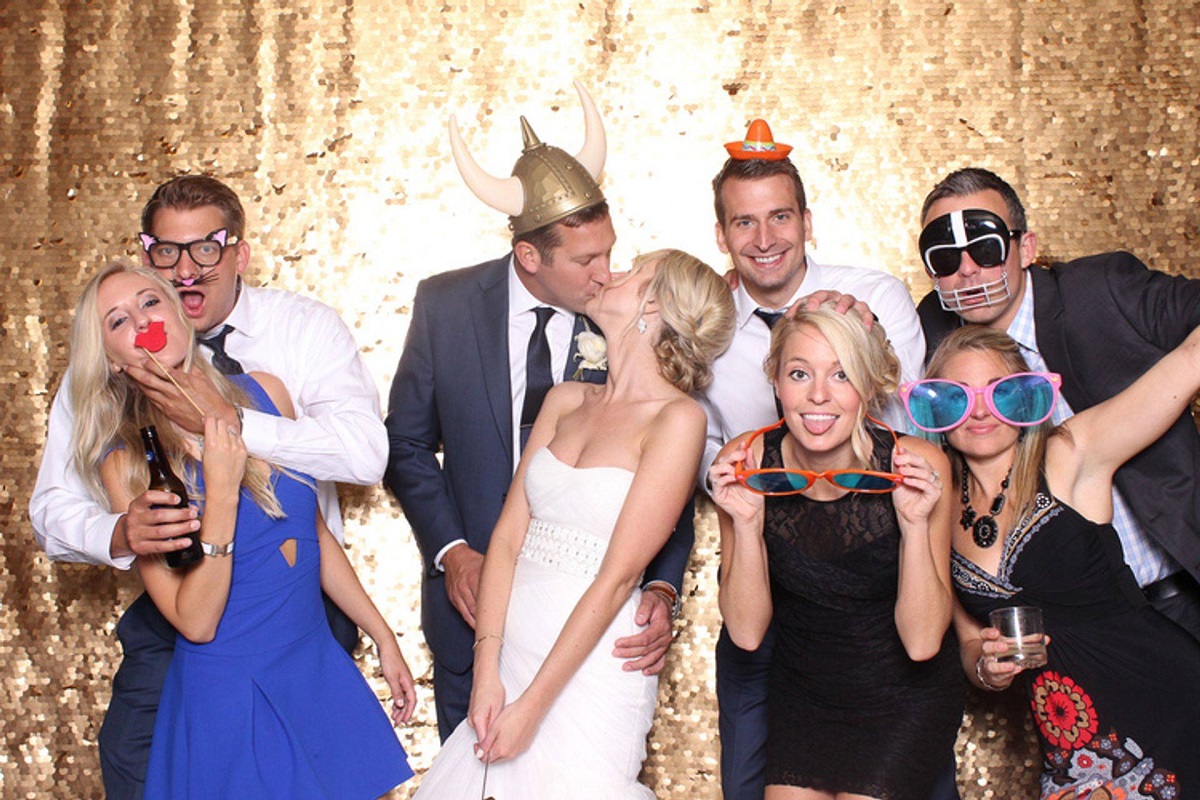 Wedding photo booth