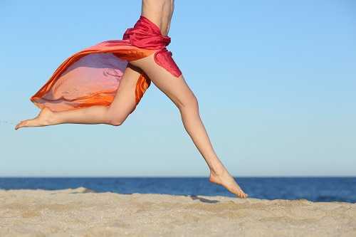 Waxing leaves your skin smooth