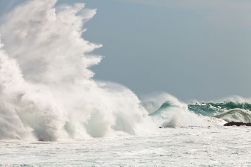 Surfing in Bay South Africa