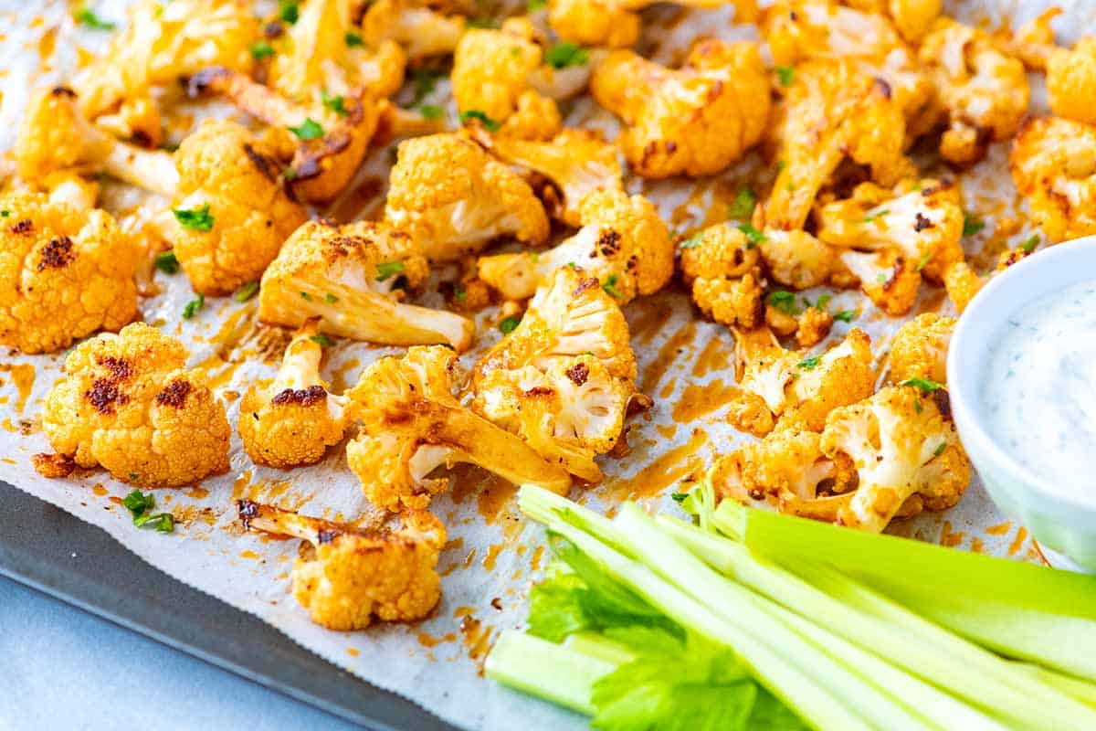 Cauliflower wings