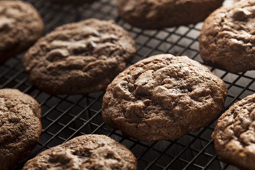 Cherry chocolate cookies