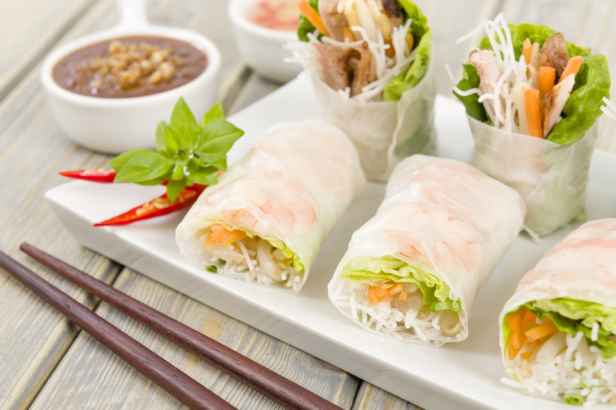 Chicken Summer Rolls