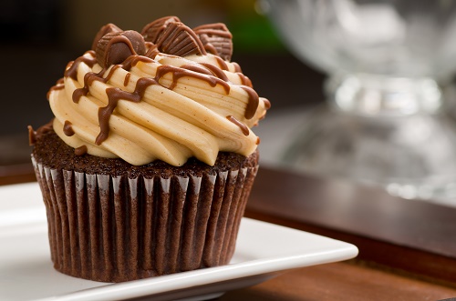 Chocolate Peanut Butter Cupcakes