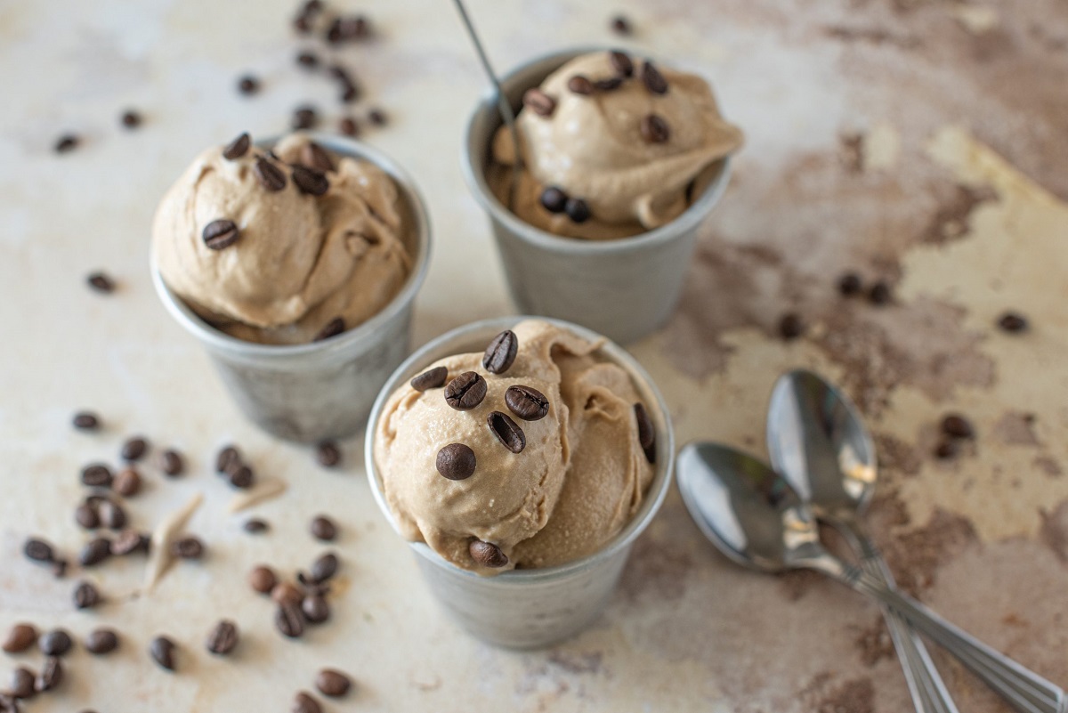 Coffee ice cream