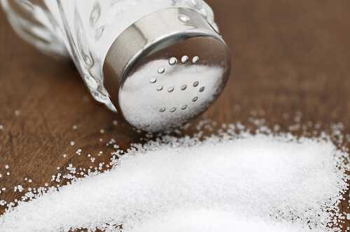 Cut down your sodium intake