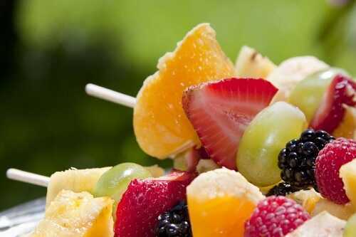 Fruit kabobs