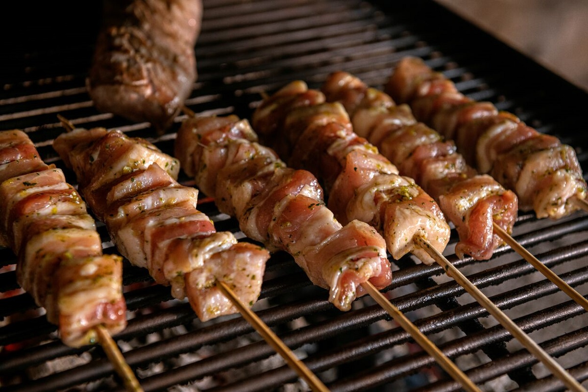 Grilled Pork Skewers