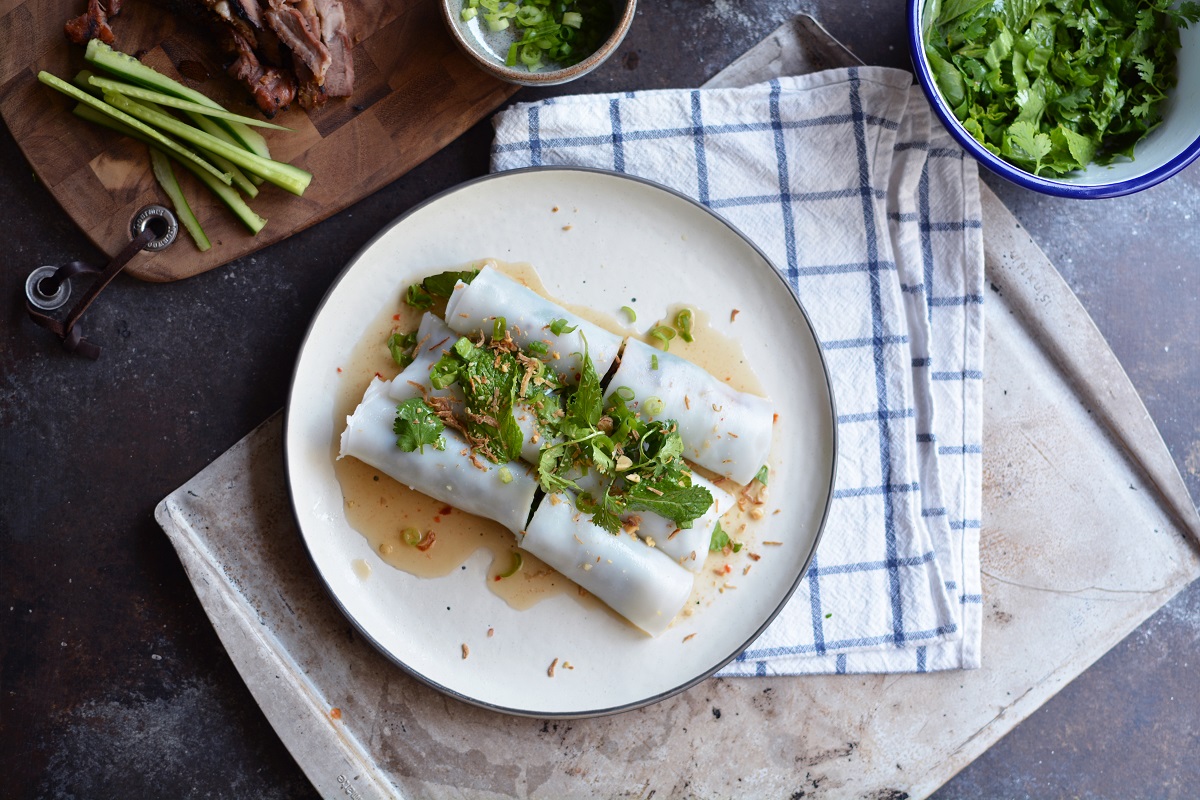 Halibut and Lemongrass Rolls