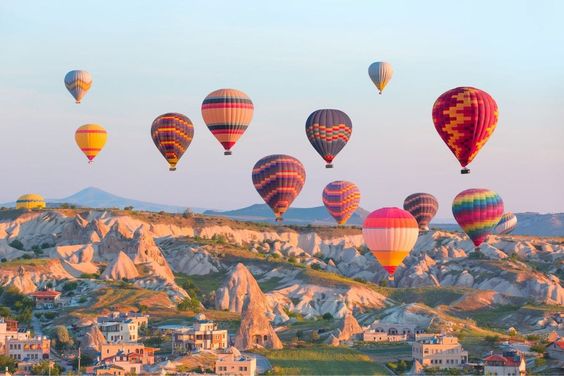 Hot-Air Ballooning over Cappadocia