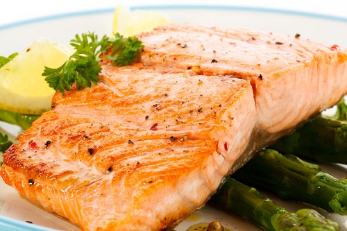 Lime and Mustard Grilled Salmon Steaks