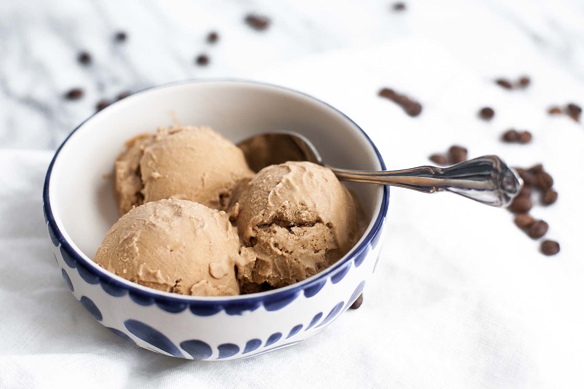 Mocha ice cream