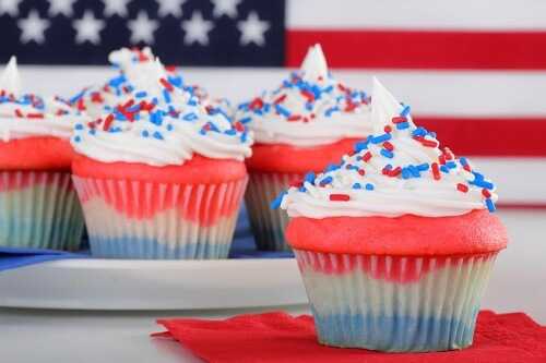 Patriotic cupcakes