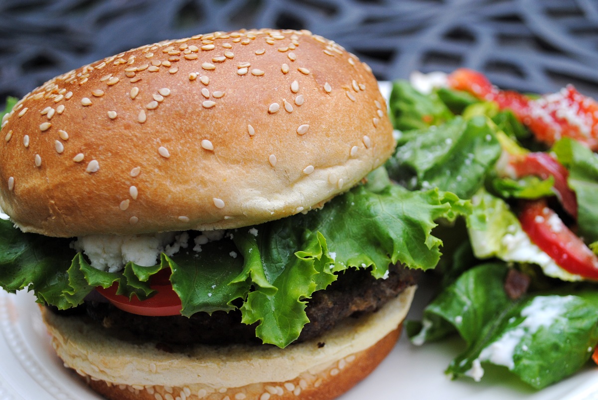 Pesto Turkey Burgers