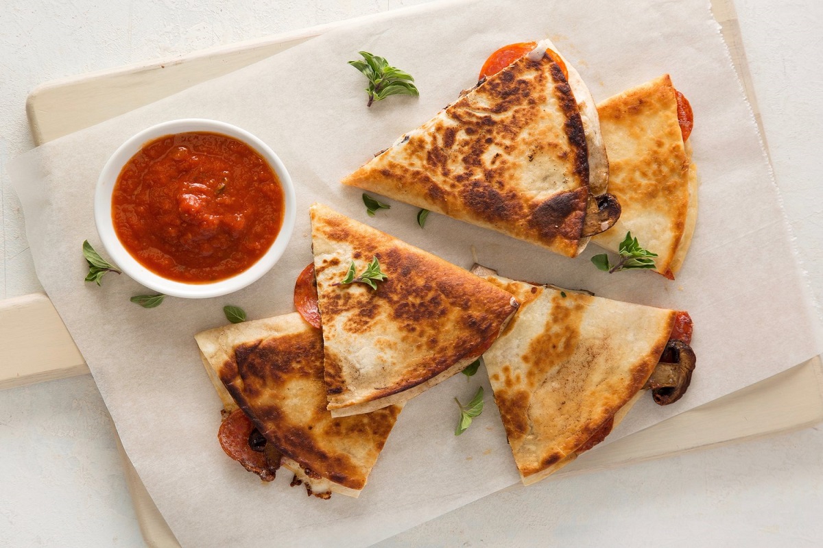 Pizza Quesadillas