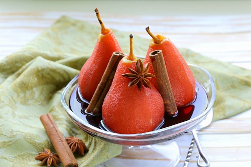 Poached Pear